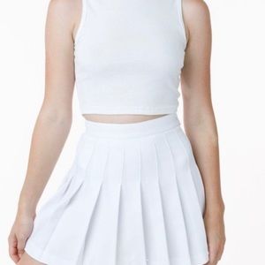 Los Angeles apparel tennis skirt